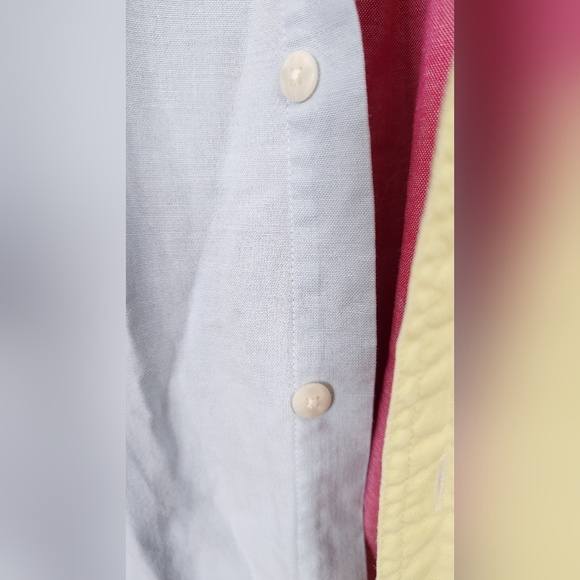 Vintage Pastel Colorblock Obersized Button-Up - Picture 4 of 4